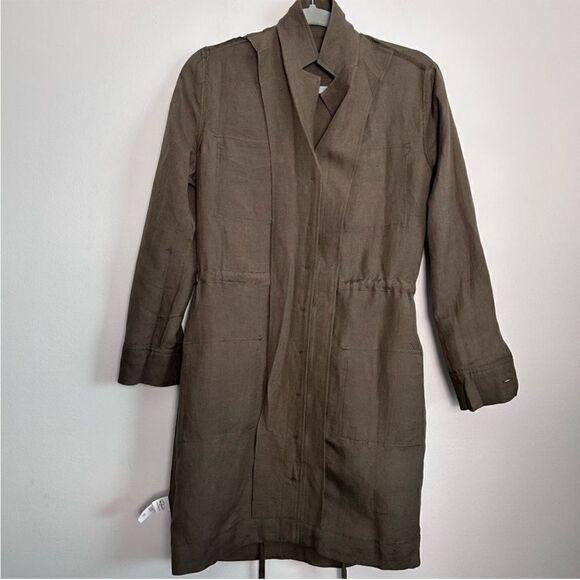 Rails Safari Carmen Dress In Army in khaki - Picture 14 of 14